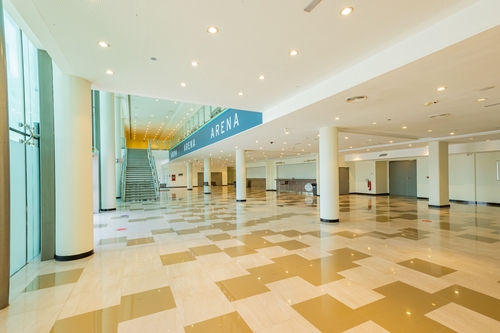 Media Room at UFC Apex